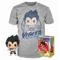 Imagen 1 - Set Figura Pop & Tee Dragon Ball Z Vegeta