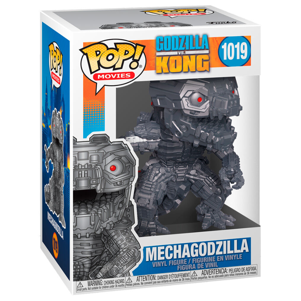 Imagen 2 de Figura Pop Godzilla Vs Kong Mechagodzilla Metallic