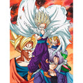 Imagen 1 de Poster Cristal Heroes Vs Cell Dragon Ball Z