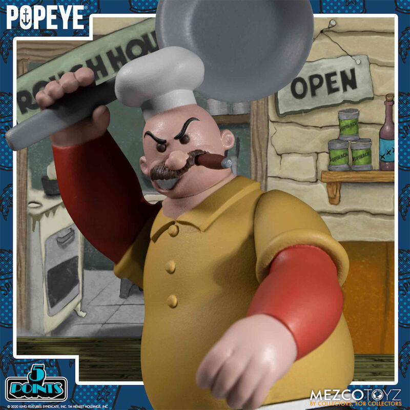 Imagen 2 de Set 4 Figuras Popeye 10Cm