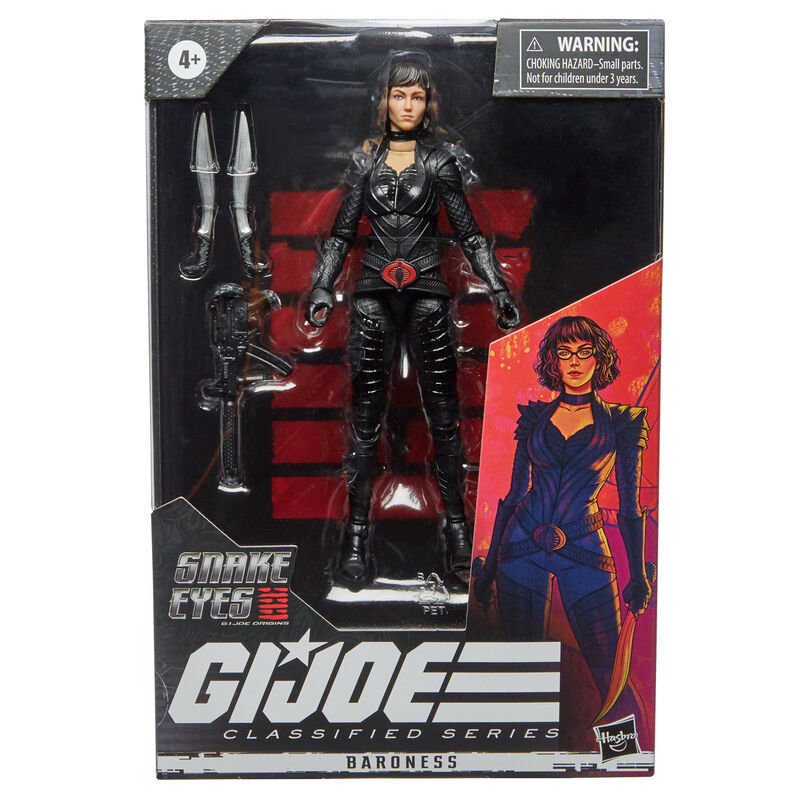 Imagen 5 - Figura Baronesa 19 G.i. Joe Classified Series - Snake Eyes: G.i. Joe Origins 15Cm
