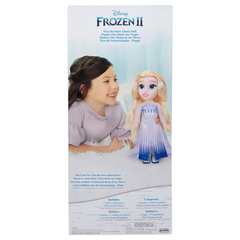 Imagen 2 - Muñeca Elsa Reina De Las Nieves Frozen 2 Disney 38Cm