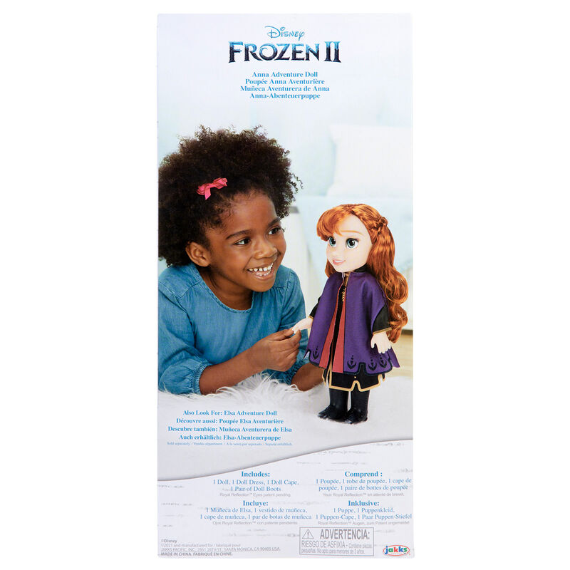 Imagen 2 - Muñeca Anna Frozen 2 Disney 38Cm