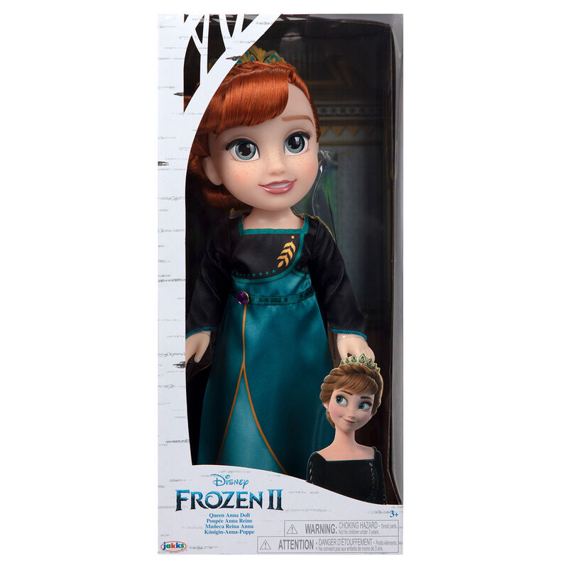 Imagen 6 de Muñeca Reina Anna Frozen 2 Disney 38Cm