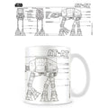 Imagen 1 de Taza At-At Sketch Star Wars