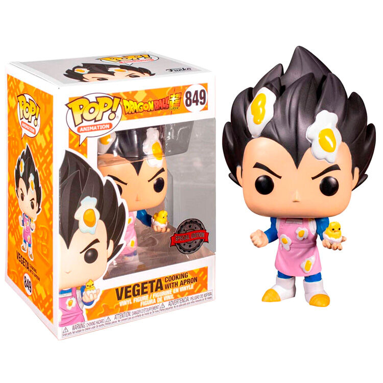 Imagen 1 de Figura Pop Dragon Ball Super Vegeta Cooking With Apron Exclusive