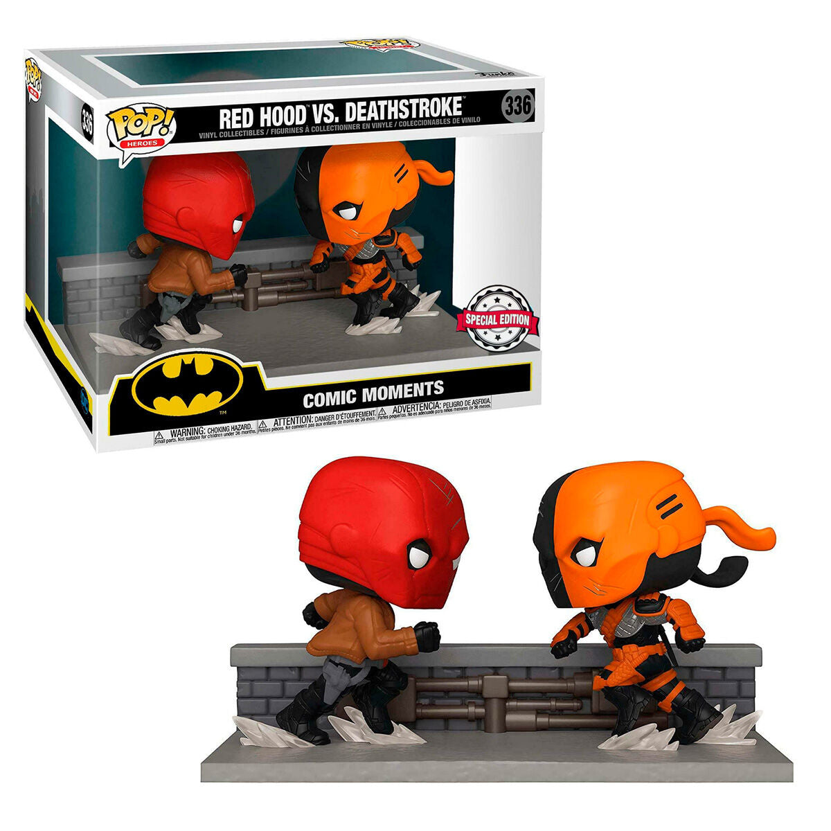 Imagen 1 de Figura Pop Dc Comics Red Hood Vs Deathstroke Exclusive