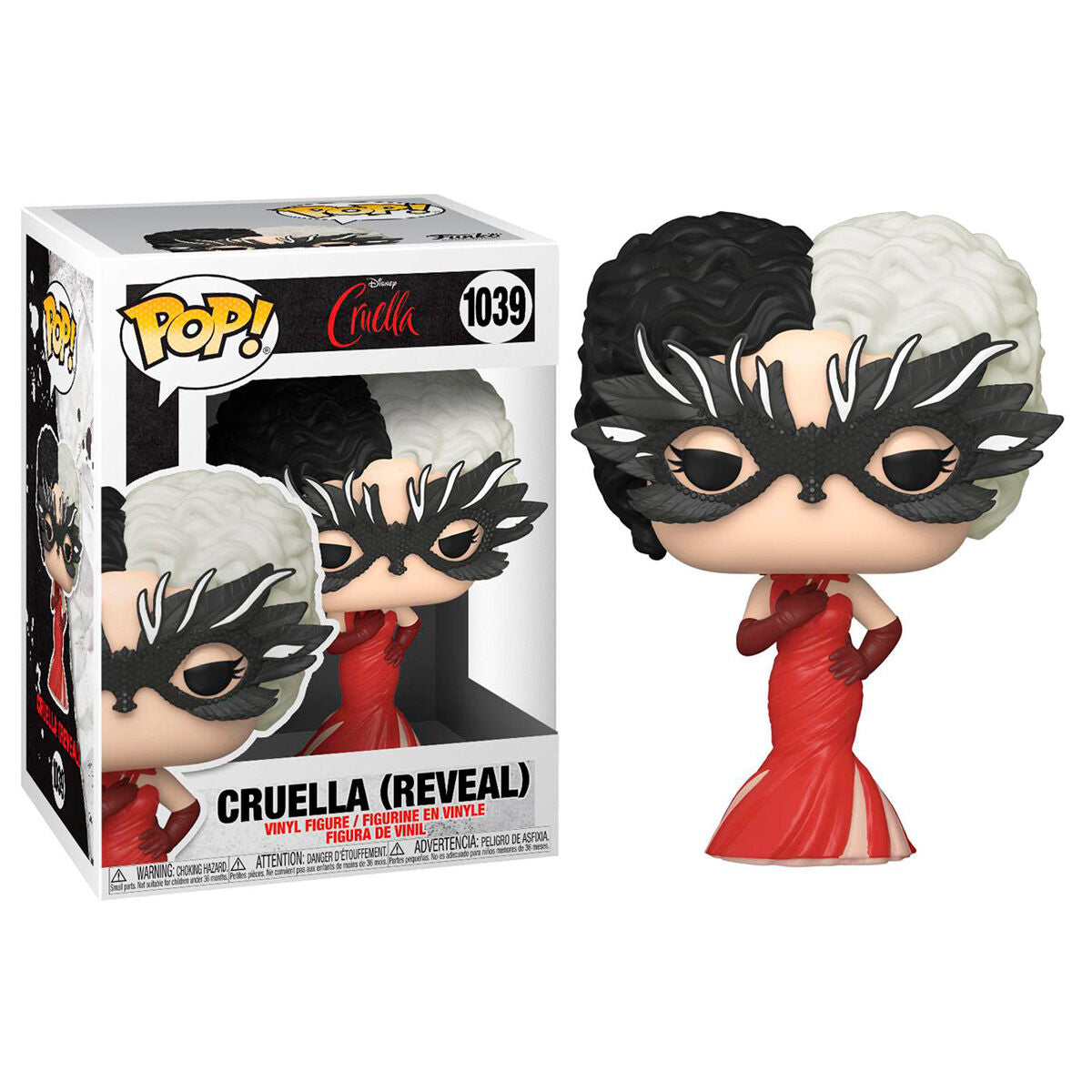 Imagen 1 - Figura Pop Disney Cruella Reveal