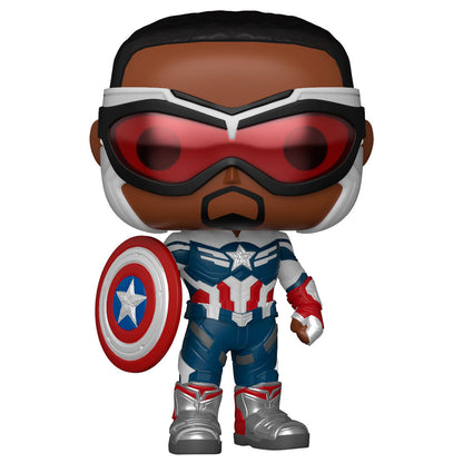 Imagen 2 de Figura Pop Marvel The Falcon & Winter Soldier Captain America