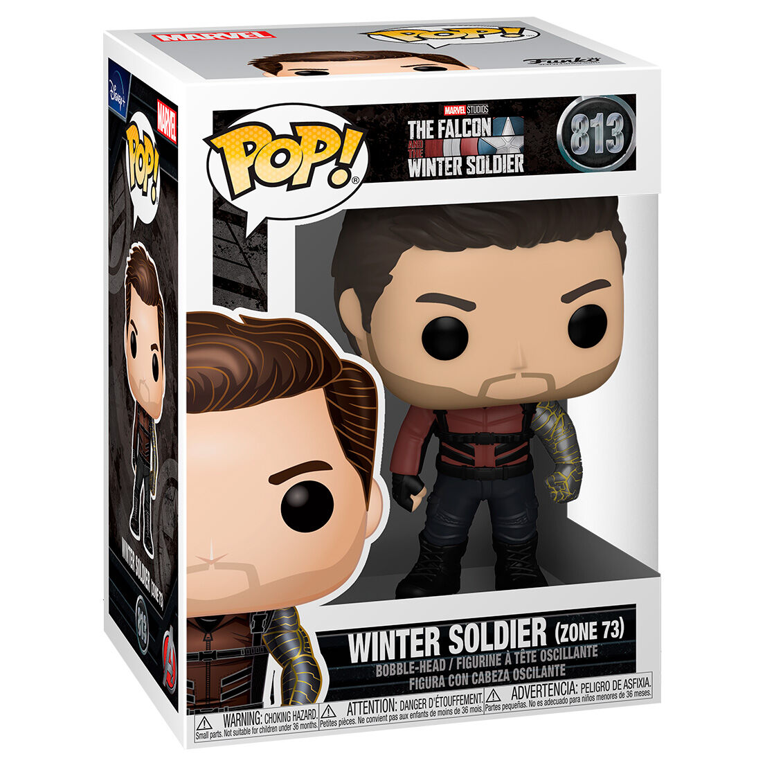 Imagen 3 de Figura Pop Marvel The Falcon & Winter Soldier - Winter Soldier Zone 73