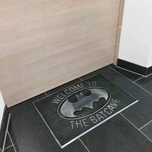 Imagen 1 - Felpudo Welcome To The Batcave Batman Dc Comics