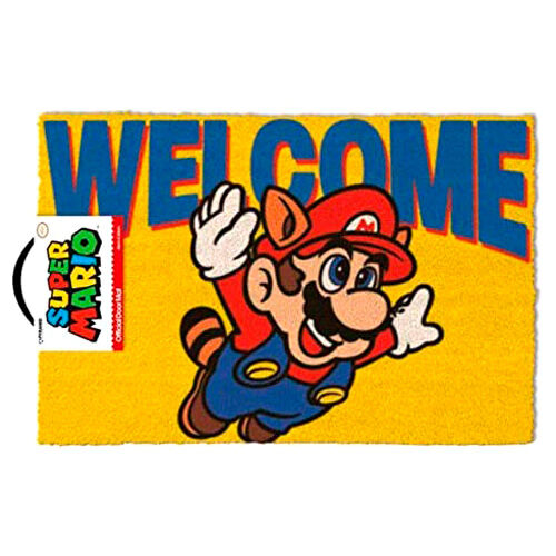 Imagen 1 de Felpudo Welcome Super Mario Nintendo