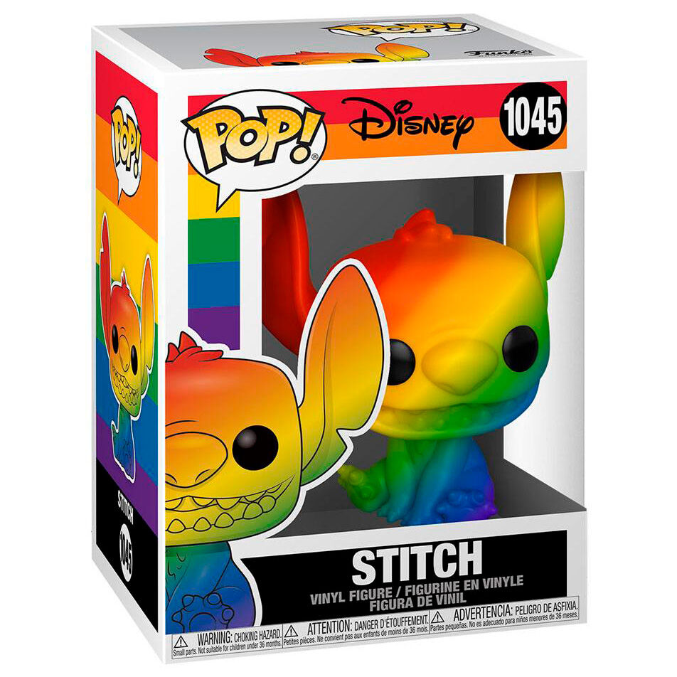 Imagen 2 de Figura Pop Disney Pride Stitch Rainbow