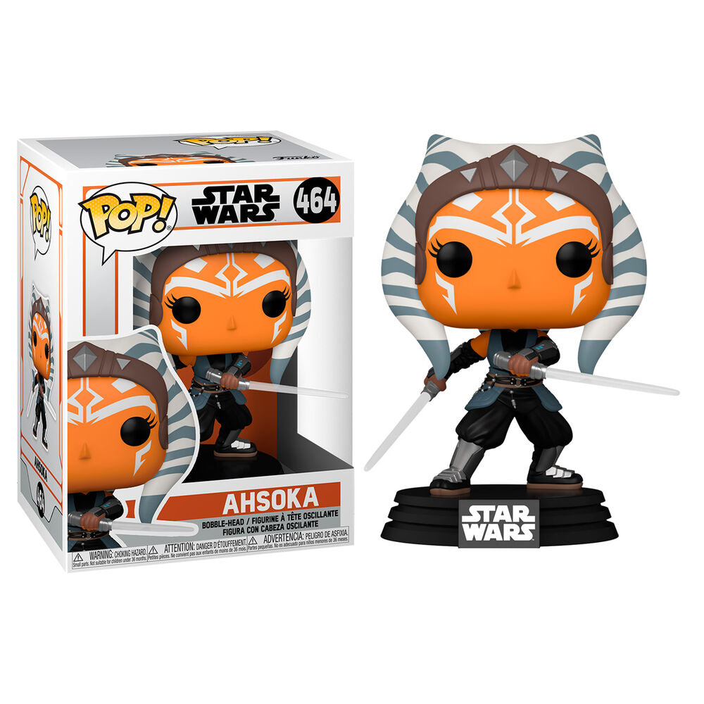 Imagen 1 de Figura Pop Star Wars Mandalorian Ahsoka With Sabers