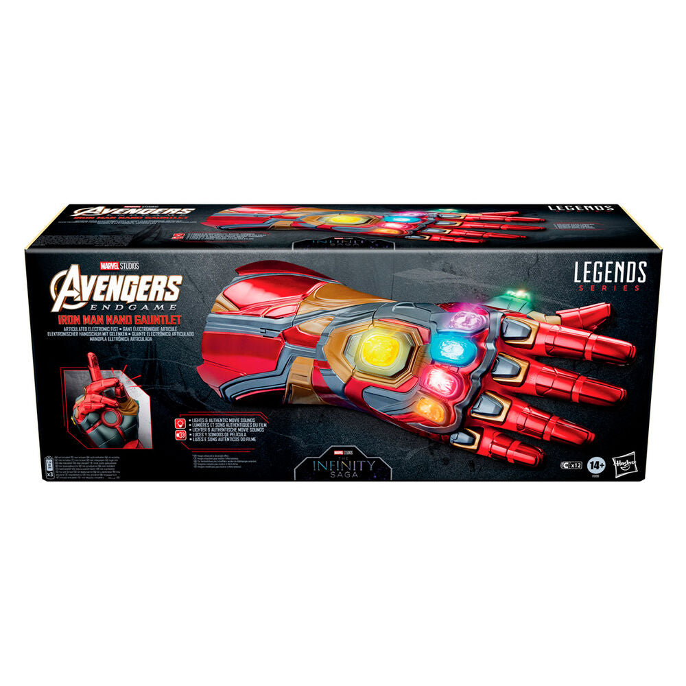 Imagen de Nano Guantele Electronico Iron Man Vengadores Avengers Marvel parte de nuestra colección en Espadas y más, sitio oficial.