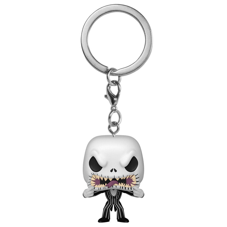 Imagen 1 de Llavero Pocket Pop Disney Pesadilla Antes De Navidad Jack Scary Face