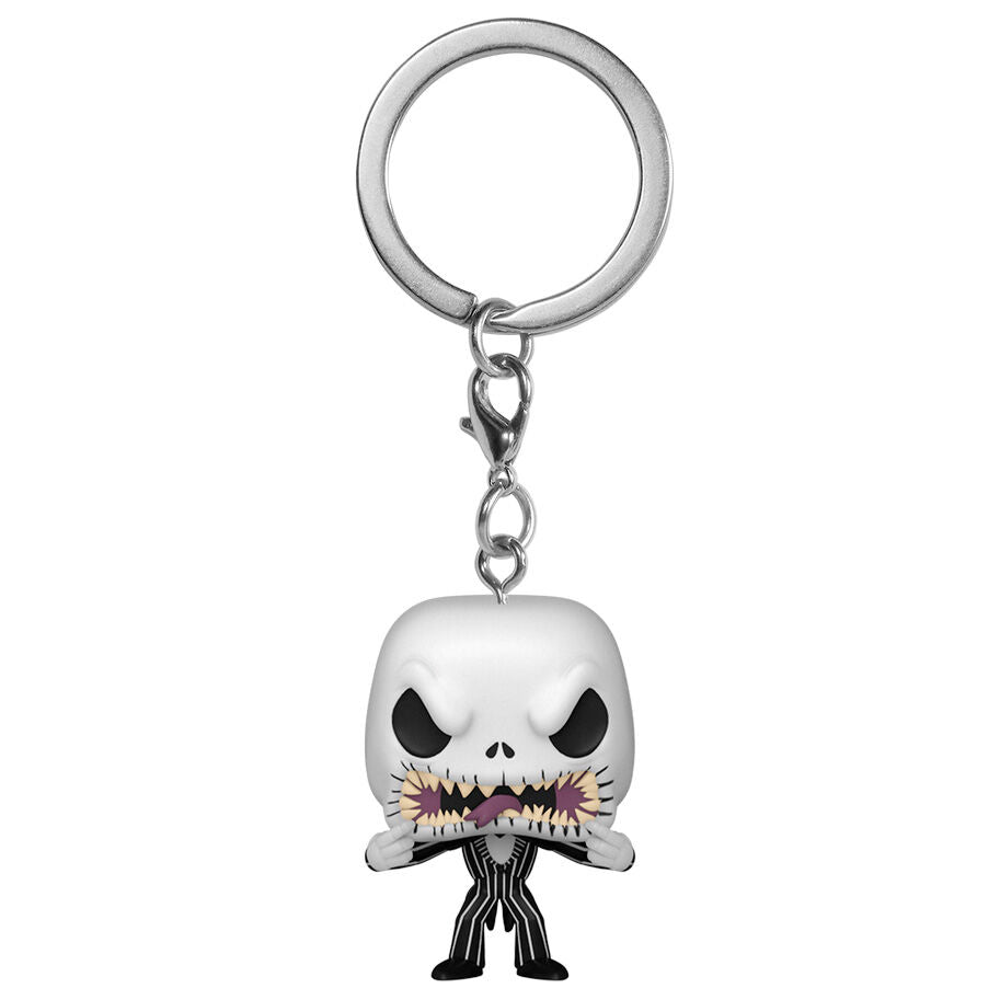 Imagen 1 de Llavero Pocket Pop Disney Pesadilla Antes De Navidad Jack Scary Face