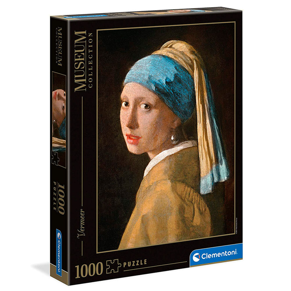 Imagen de Puzzle La Chica De La Perla Vermeer Musseum Collection 1000Pzs parte de nuestra colección en Espadas y más, sitio oficial.