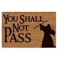 Imagen 1 - Felpudo You Shall Not Pass El Señor De Los Anillos