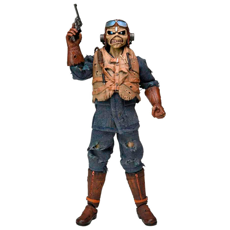 Imagen de Figura Eddie Aces High Iron Maiden 20Cm parte de nuestra colección en Espadas y más, sitio oficial.