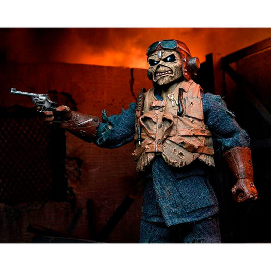 Imagen de Figura Eddie Aces High Iron Maiden 20Cm parte de nuestra colección en Espadas y más, sitio oficial.