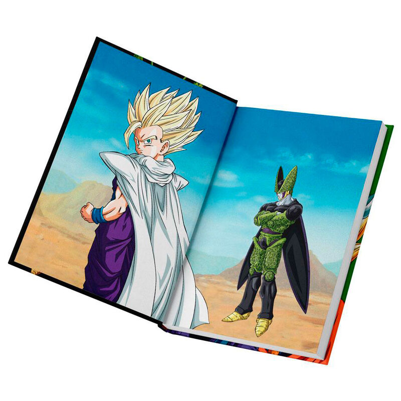 Imagen 3 de Cuaderno A5 Cell Final Battle Dragon Ball Z Con Luz