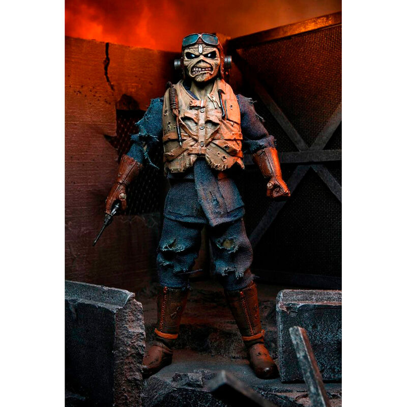 Imagen de Figura Eddie Aces High Iron Maiden 20Cm parte de nuestra colección en Espadas y más, sitio oficial.