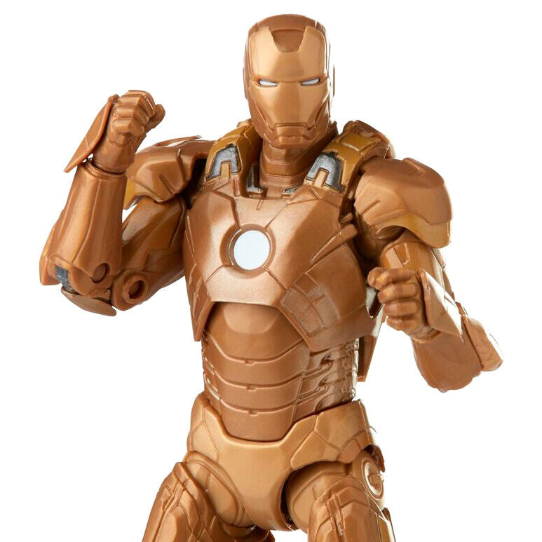 Imagen 6 de Set 2 Figuras Happy Hogan And Iron Man Mark Xxi Iron Man 3 The Infinity Saga Marvel 15Cm