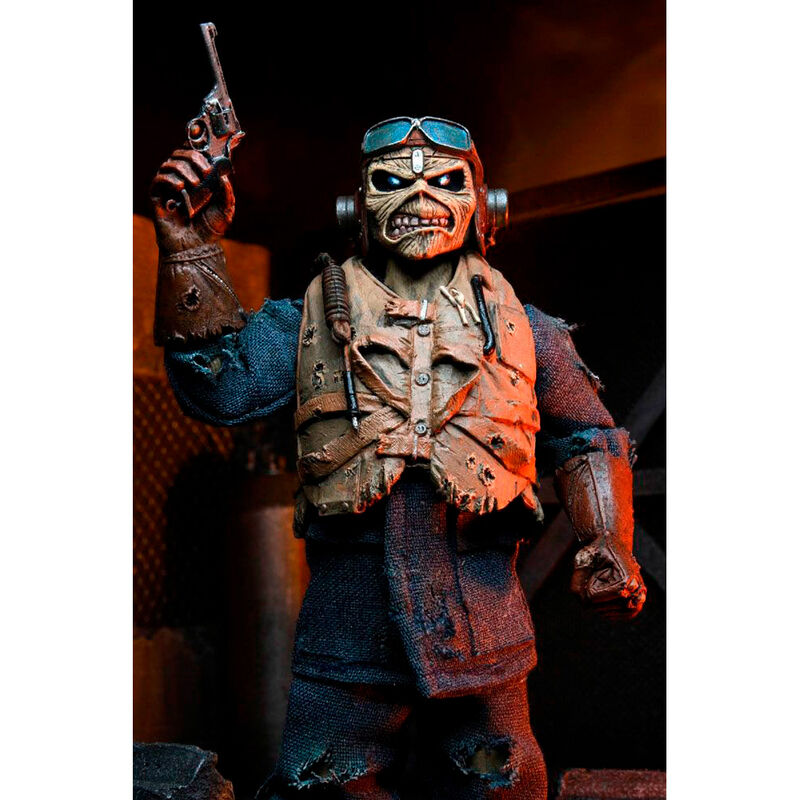 Imagen de Figura Eddie Aces High Iron Maiden 20Cm parte de nuestra colección en Espadas y más, sitio oficial.