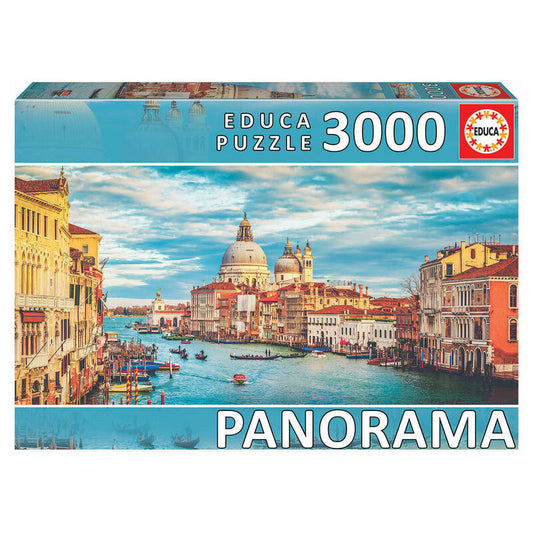 Imagen 1 de Puzzle Panorama Gran Canal De Venecia 3000Pzs