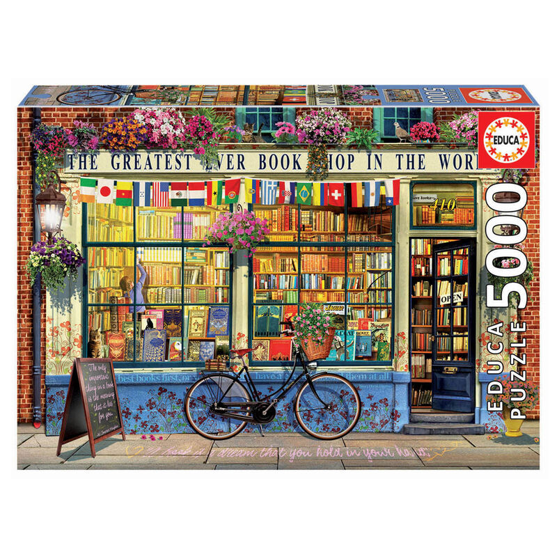 Imagen 1 de Puzzle La Mejor Libreria Del Mundo 5000Pzs