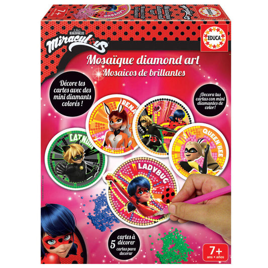 Imagen 1 de Mosaicos De Brillantes Prodigiosa Ladybug