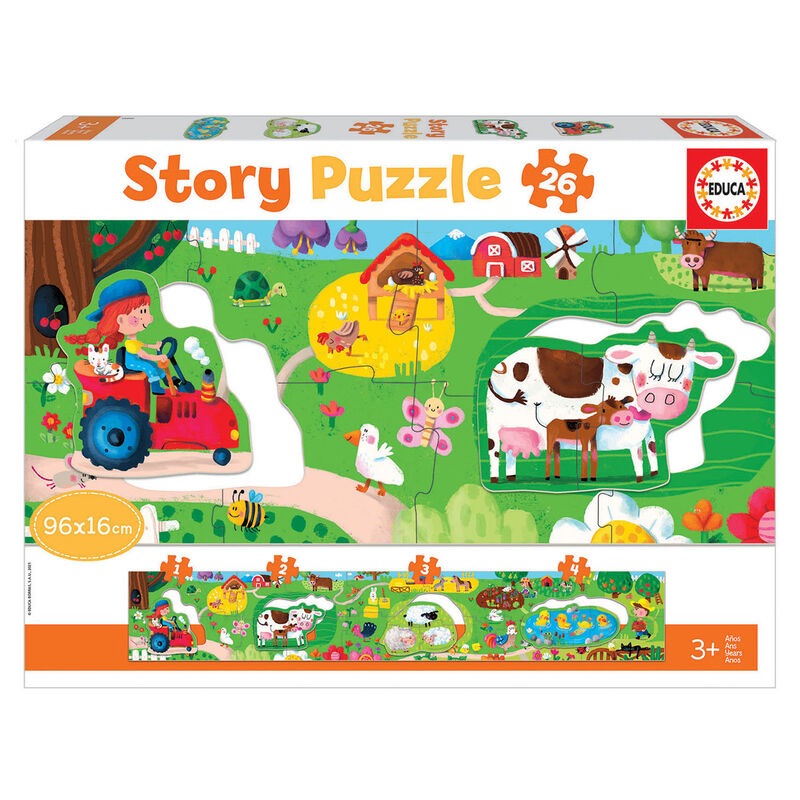 Imagen 1 - Puzzle Story Puzzle La Granja 26Pzs