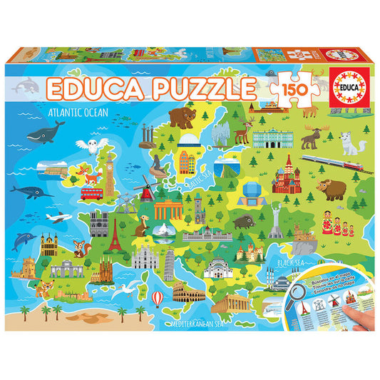 Imagen 1 de Puzzle Mapa De Europa 150Pzs