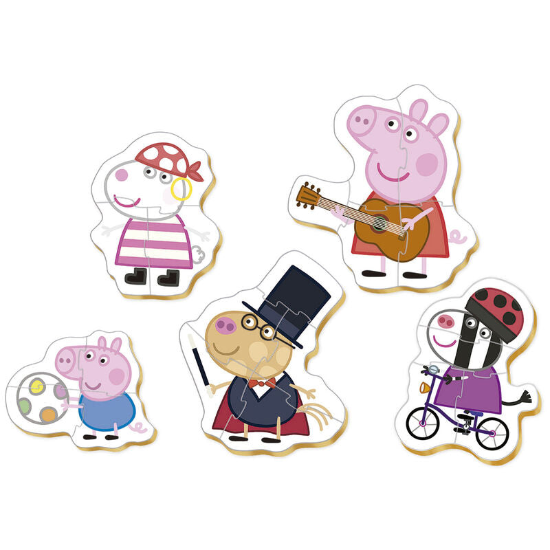 Imagen 2 de Puzzle Peppa Pig 3-5Pzs