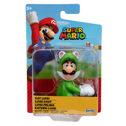 Imagen de Figura Luigi Felino Super Mario Nintendo 6,5Cm parte de nuestra colección en Espadas y más, sitio oficial.