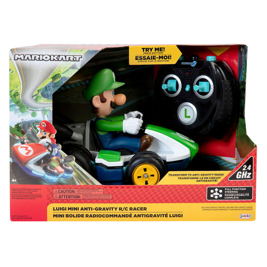 Imagen 1 de Coche Mini Rc Racer Luigi Mario Kart Nintendo Radio Control