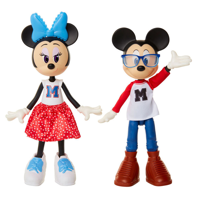 Imagen 2 de Blister 2 Muñecas Minnie And Mickey Mouse 24Cm