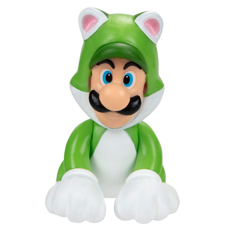 Imagen 2 - Figura Luigi Felino Super Mario Nintendo 6,5Cm