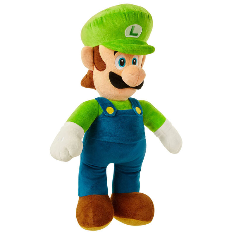 Imagen 2 de Peluche Jumbo Luigi Super Mario Nintendo 50Cm