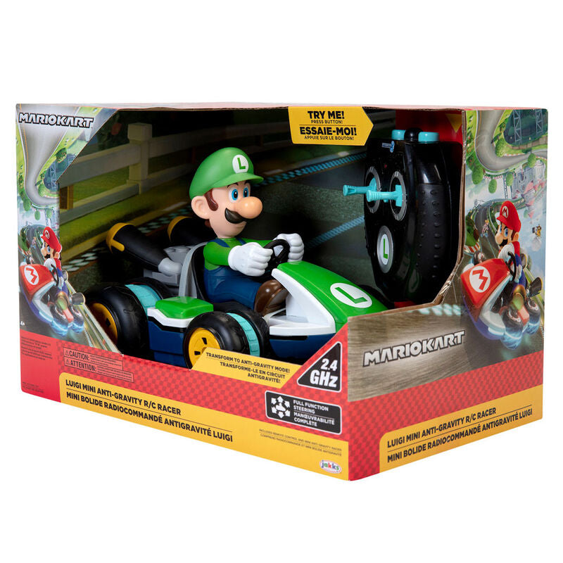Imagen 2 de Coche Mini Rc Racer Luigi Mario Kart Nintendo Radio Control