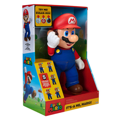 Imagen 2 de Figura Interactiva Ingles Its A Me Mario Super Mario Nintendo 36Cm