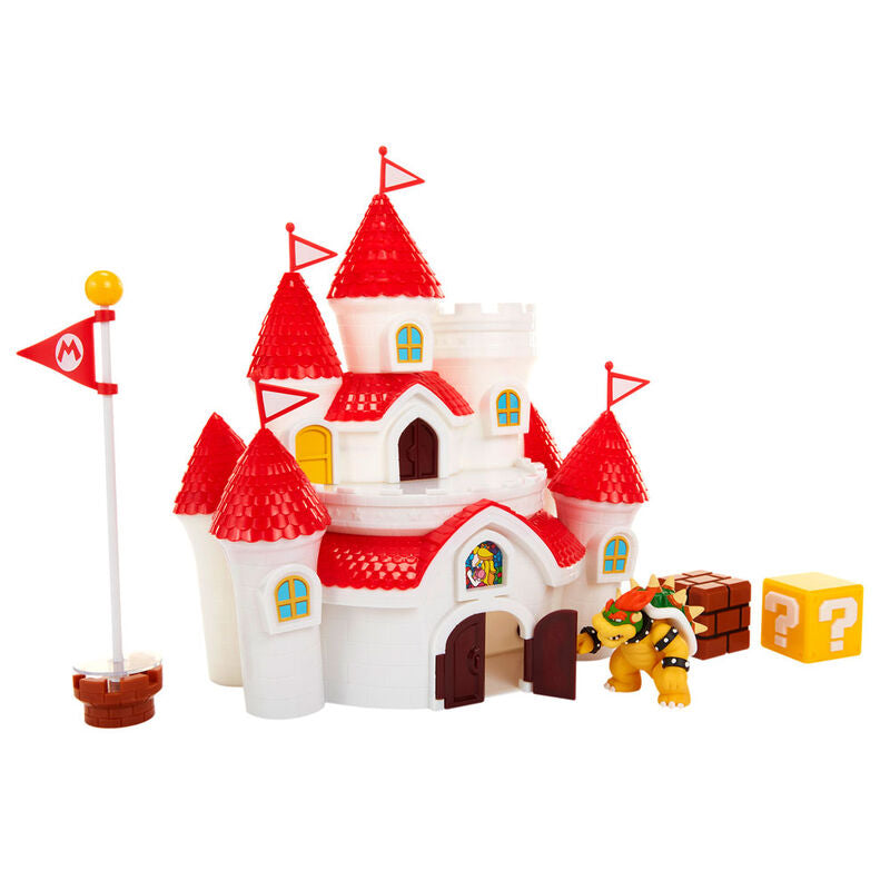 Imagen 3 de Playset Mushroom Kingdom Castle Mario Bros Nintendo