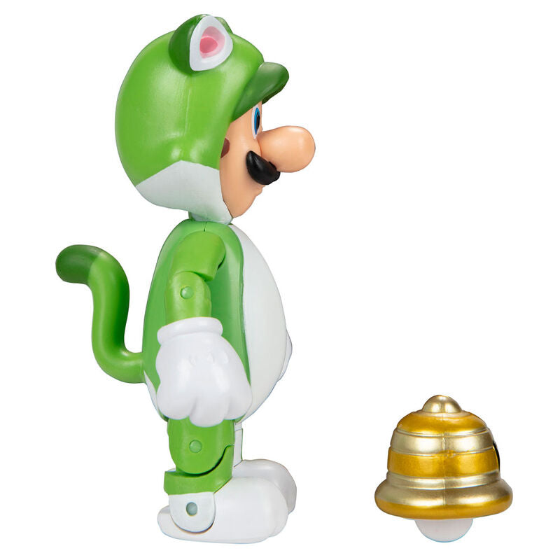 Imagen 4 de Figura Luigi Felino Super Mario Nintendo 10Cm