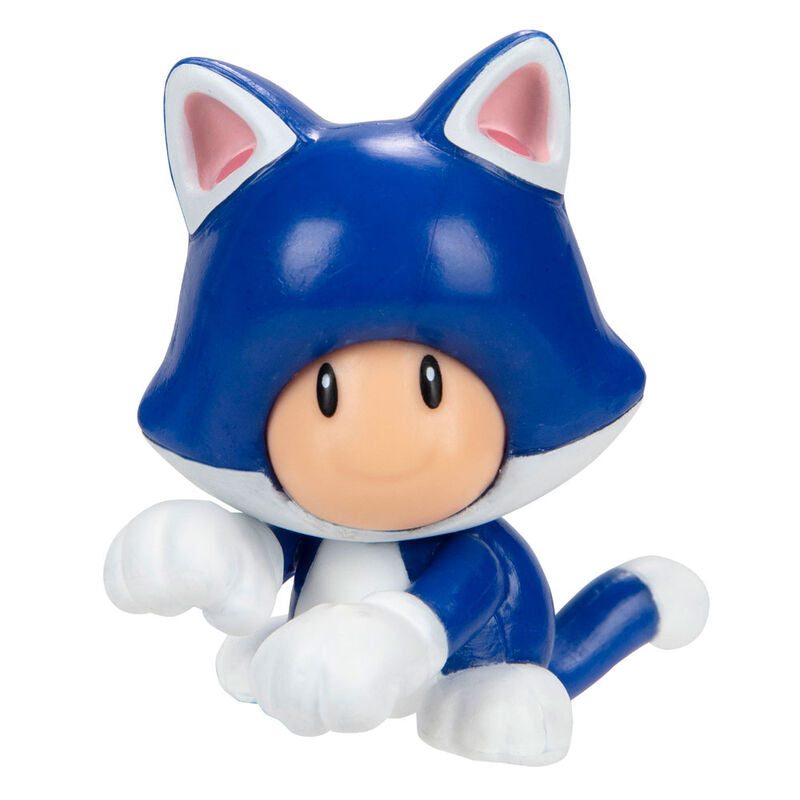 Imagen 5 de Figura Toad Felino Super Mario Nintendo 6,5Cm