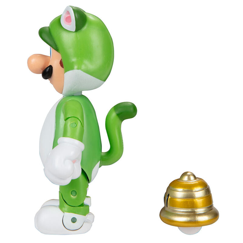 Imagen 5 de Figura Luigi Felino Super Mario Nintendo 10Cm