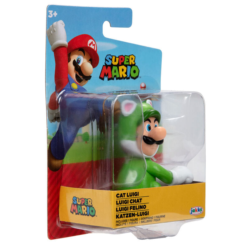 Imagen 6 de Figura Luigi Felino Super Mario Nintendo 6,5Cm