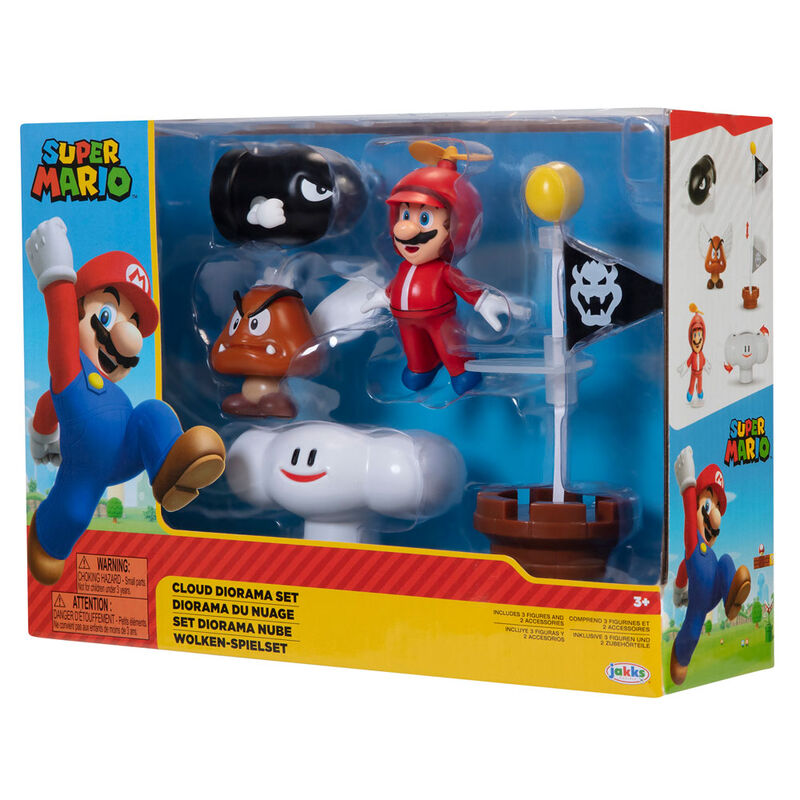 Imagen 6 - Set Diorama Nube Super Mario Nintendo