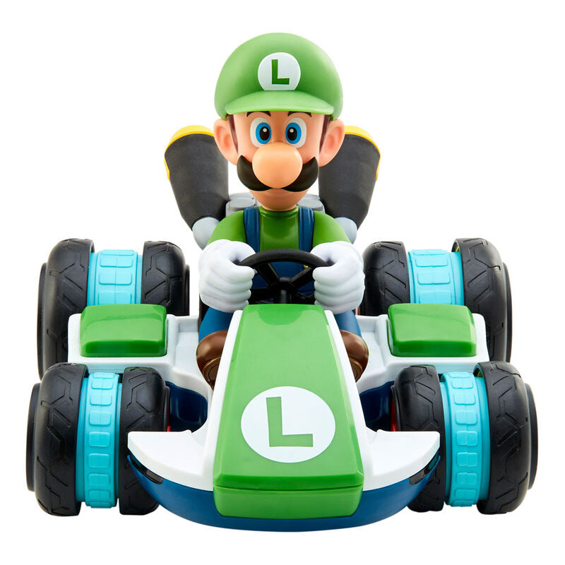Imagen 6 de Coche Mini Rc Racer Luigi Mario Kart Nintendo Radio Control