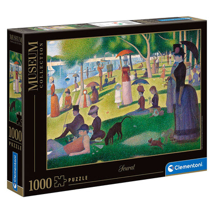 Imagen 1 de Puzzle Una Tarde De Domingo En La Isla De La Grande Jatte Musseum Collection 1000Pzs